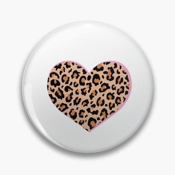 Item preview, Leopard print heart  designed and sold by GolddustSVG.