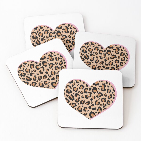 Item preview, Leopard print heart  designed and sold by GolddustSVG.