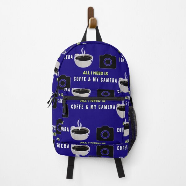 Item preview, All I Need Is Coffee & My Camera. Coffee & Camera Lovers Design. designed and sold by SuvrasaiMerch.