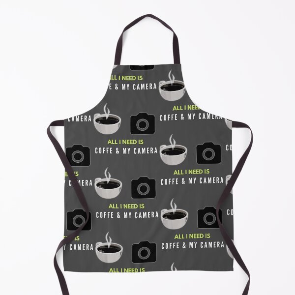 Item preview, All I Need Is Coffee & My Camera. Coffee & Camera Lovers Design. designed and sold by SuvrasaiMerch.