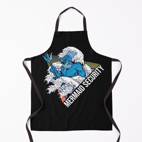 Item preview, Funny Merman Mermaid Security Swimming Beach designed and sold by thomash2.