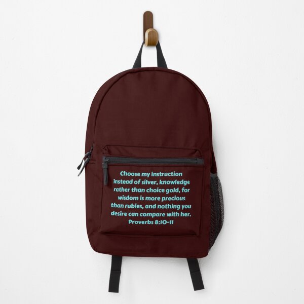 Item preview, Bible Verse Proverbs 8:10-11 designed and sold by Prayingwarrior.