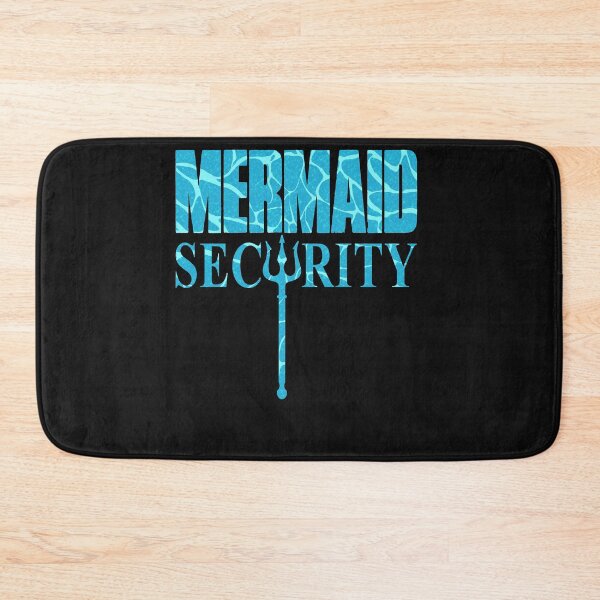 Item preview, Funny Merman Mermaid Security Swimming Beach designed and sold by thomash2.
