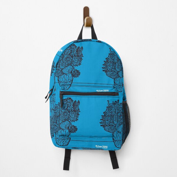 Item preview, hand drawn Blue background sunflower | sticker | T-shirt | DesignBrand designed and sold by DESIGNBRAND.