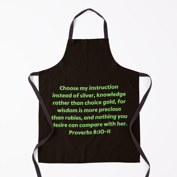 Item preview, Bible Verse Proverbs 8:10-11 designed and sold by Prayingwarrior.