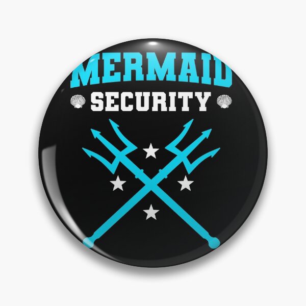 Item preview, Funny Merman Mermaid Security Swimming Beach designed and sold by thomash2.