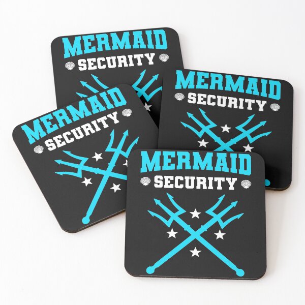 Item preview, Funny Merman Mermaid Security Swimming Beach designed and sold by thomash2.
