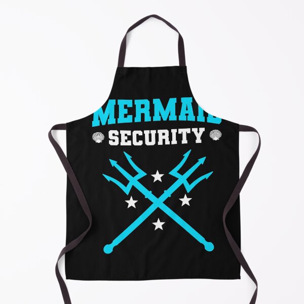 Item preview, Funny Merman Mermaid Security Swimming Beach designed and sold by thomash2.