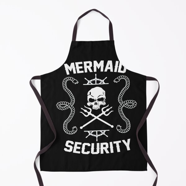 Item preview, Funny Merman Mermaid Security Swimming Beach designed and sold by thomash2.