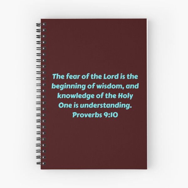 Artikelvorschau, Bible Verse Proverbs 9:10 entworfen und verkauft von Prayingwarrior.