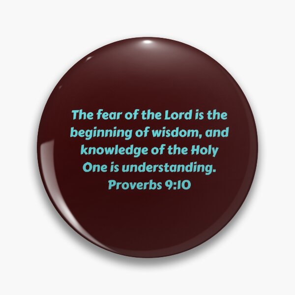 Item preview, Bible Verse Proverbs 9:10 designed and sold by Prayingwarrior.