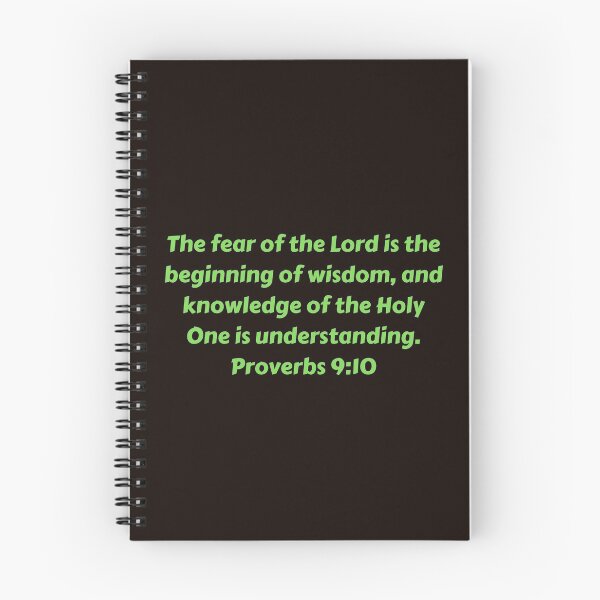 Item preview, Bible Verse Proverbs 9:10 designed and sold by Prayingwarrior.