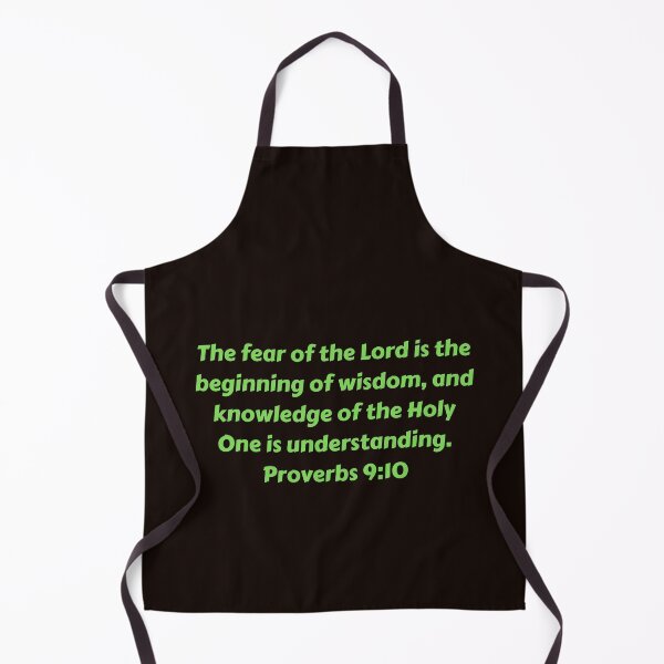 Artikelvorschau, Bible Verse Proverbs 9:10 entworfen und verkauft von Prayingwarrior.
