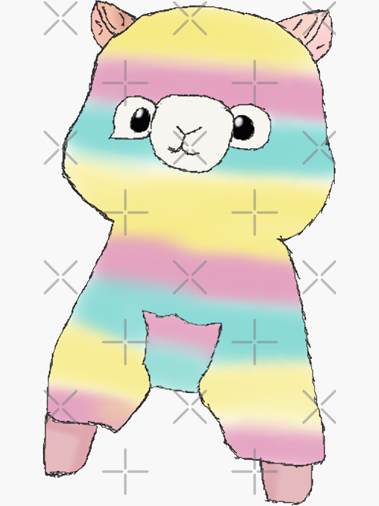 rainbow alpaca squishmallow