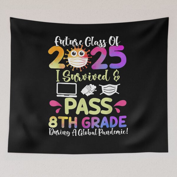 Item preview, Colourful Class Of 2025 Eighth Grade Back To School  designed and sold by zpruby.