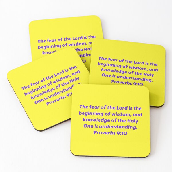 Artikelvorschau, Bible Verse Proverbs 9:10 entworfen und verkauft von Prayingwarrior.