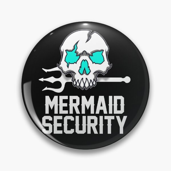 Item preview, Funny Merman Mermaid Security Swimming Beach designed and sold by thomash2.