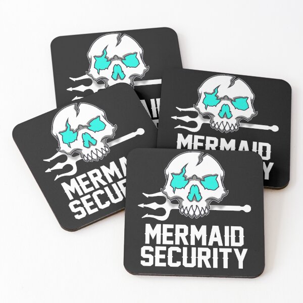 Item preview, Funny Merman Mermaid Security Swimming Beach designed and sold by thomash2.