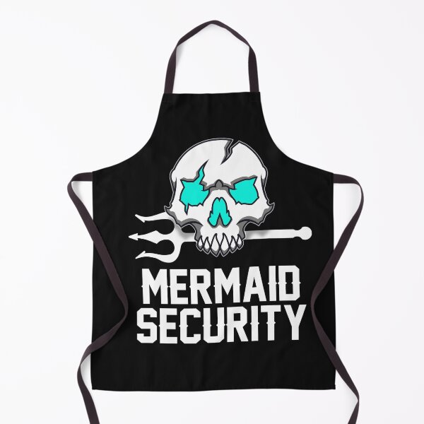 Item preview, Funny Merman Mermaid Security Swimming Beach designed and sold by thomash2.