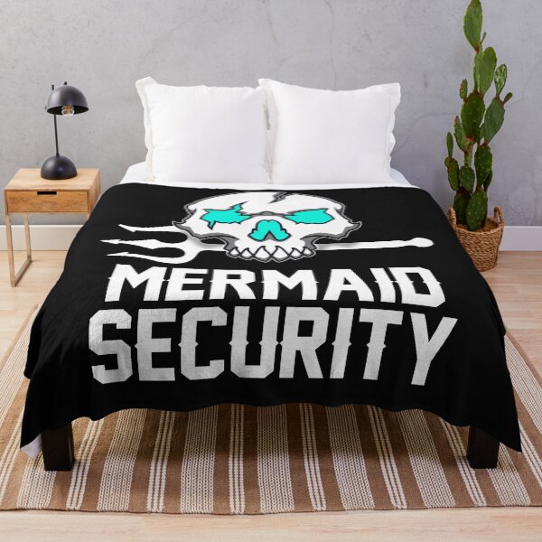 Item preview, Funny Merman Mermaid Security Swimming Beach designed and sold by thomash2.