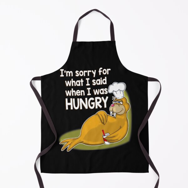 Item preview, I'm Sorry For What I Said When I Was Hungry Seal designed and sold by tbauernhoferbiz.