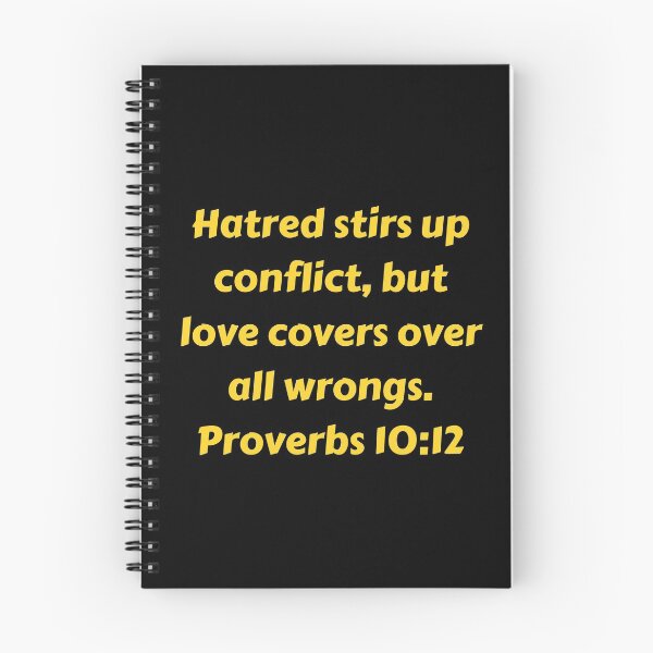 Item preview, Bible Verse Proverbs 10:12 designed and sold by Prayingwarrior.