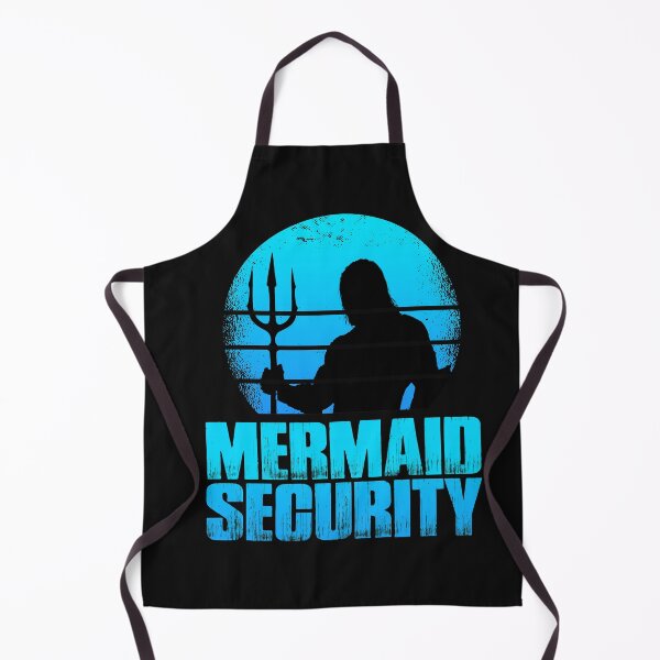 Item preview, Funny Merman Mermaid Security Swimming Beach designed and sold by thomash2.