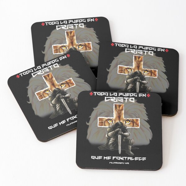 Item preview, Filipenses 4 13 Lion Judah Christian Spanish Gifts Men Cross  designed and sold by zpruby.