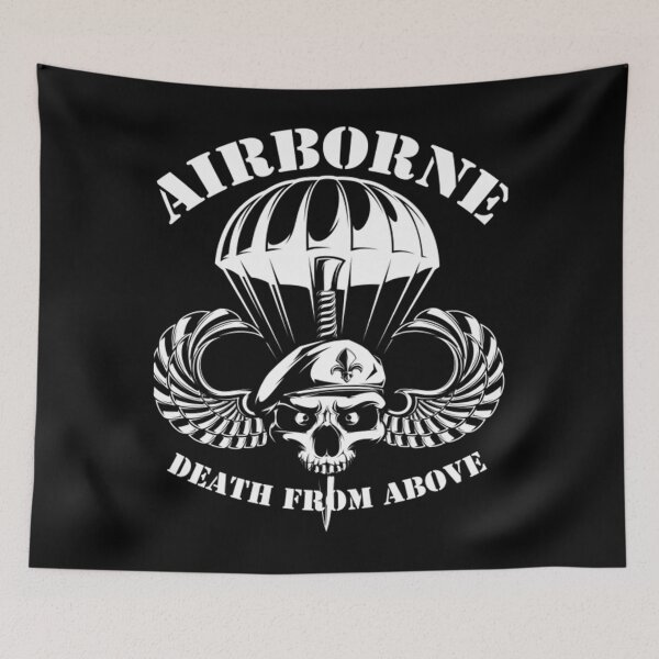 Item preview, Airborne T-ShirtDeath From Above designed and sold by HubeAtoni.