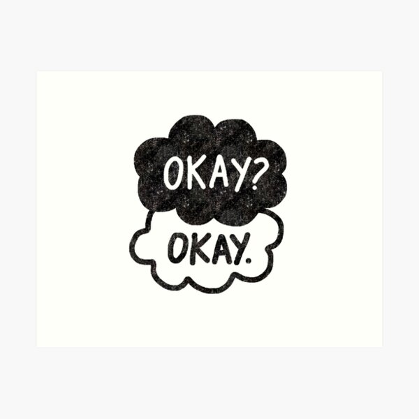 Item preview, OKAY? OKAY THE FAULT IN OUR STARS SHIRT PULLOVER SWEATSHIRT HOODIE MALE FEMALE designed and sold by madebydidi.