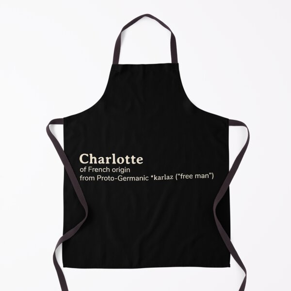 Item preview, Charlotte name etymology designed and sold by YourNameStory.