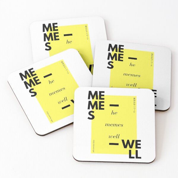 Item preview, He Memes Well | Graphic | Meme designed and sold by itsokaybyme.