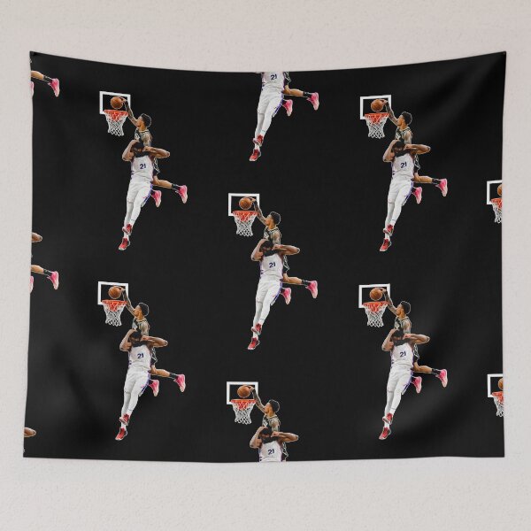 Item preview, John Collins Dunking On Joel Embiid designed and sold by beartorius.