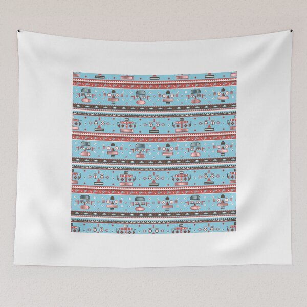 Item preview, Pattern T-ShirtNavajo Bots designed and sold by HubeAtoni.
