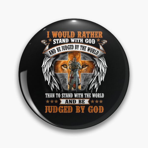 Item preview, Jesus Christian I Would Rather Stand With God And Be Judged  designed and sold by zpruby.