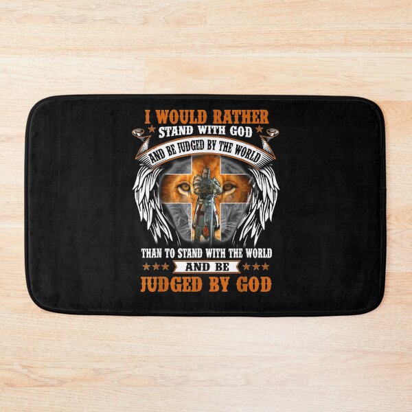 Item preview, Jesus Christian I Would Rather Stand With God And Be Judged  designed and sold by zpruby.
