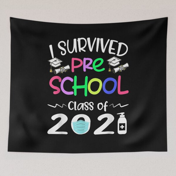 Item preview, I Survived Preschool Class Of 2021 Second Grader Student  designed and sold by zpruby.