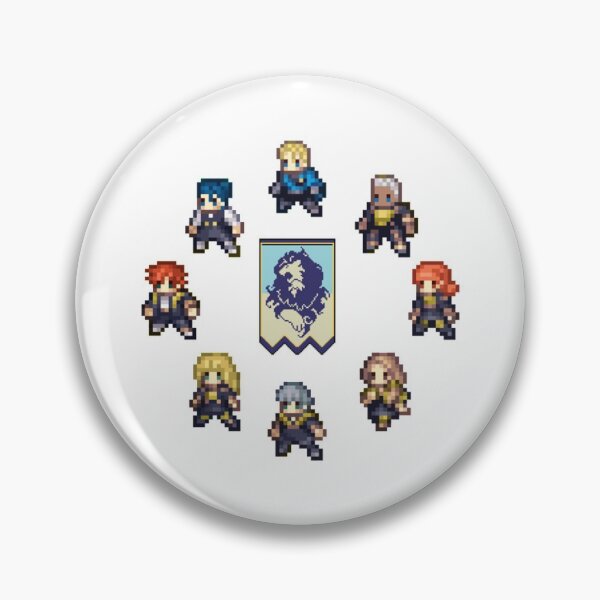 Item preview, Blue Lions 8 bits designed and sold by Keaganbarlow.