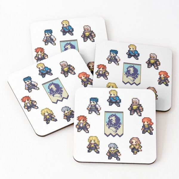 Item preview, Blue Lions 8 bits designed and sold by Keaganbarlow.