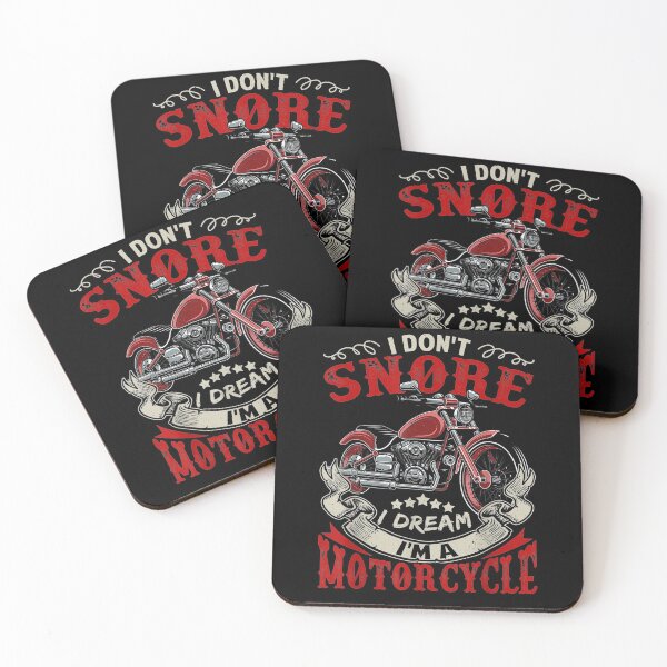 Item preview, Funny Motorcycle I Don't Snore I Dream I'm A Motorcycle  designed and sold by zpruby.