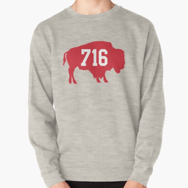 716 : Red Pullover Sweatshirt