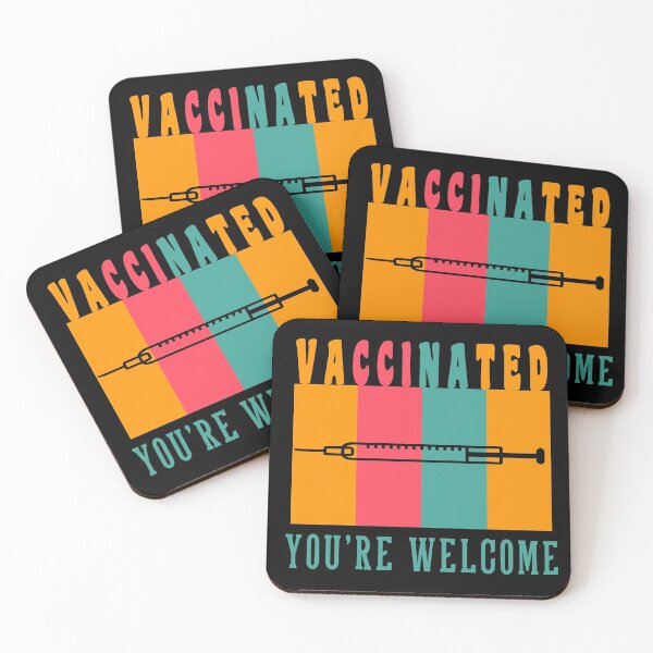 Item preview, Vaccinated You're Welcome Funny Quote designed and sold by Color-Sparkle.