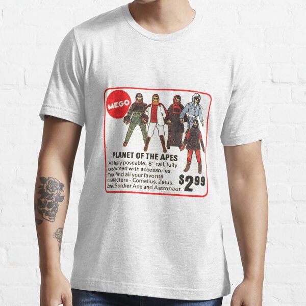 "Mego Planet of the Apes Action Figures" T-shirt for Sale by ... - Ssrco,slim Fit T Shirt,mens,fafafa:ca443f4786,front,square ProDuct,600x600.u3