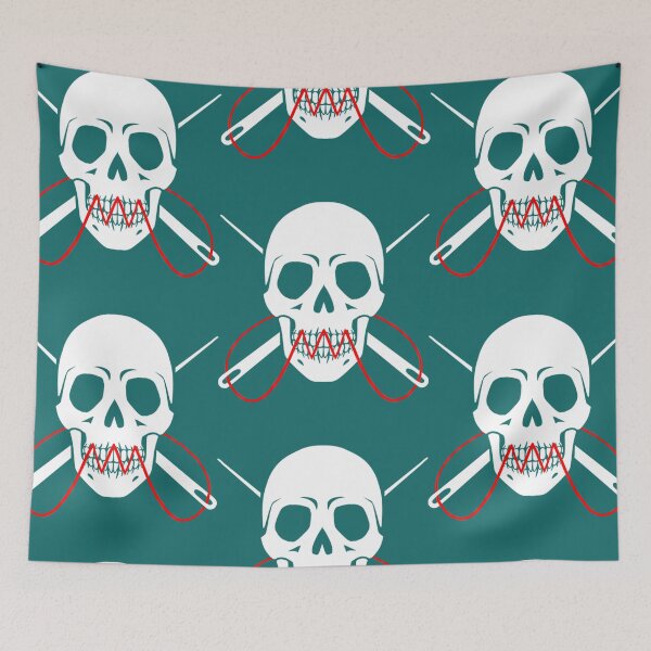 Item preview, bones+stitches white designed and sold by DAtaiskaraStore.