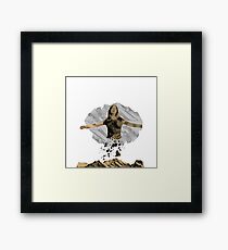 CLARA OSWALD Framed Print