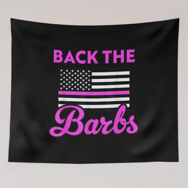 Item preview, Back The Barbz Flag Love Barbs Loyal Fan designed and sold by Amosbriggs.