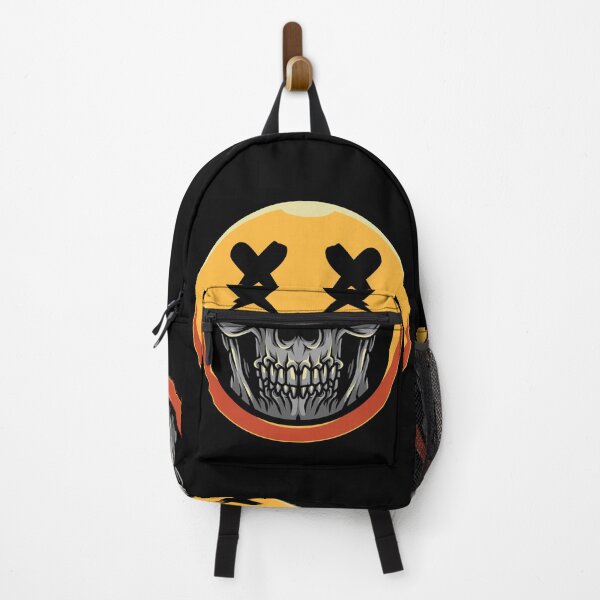 Item preview, Skull Grin Emoticon Illustration designed and sold by Peekonet.