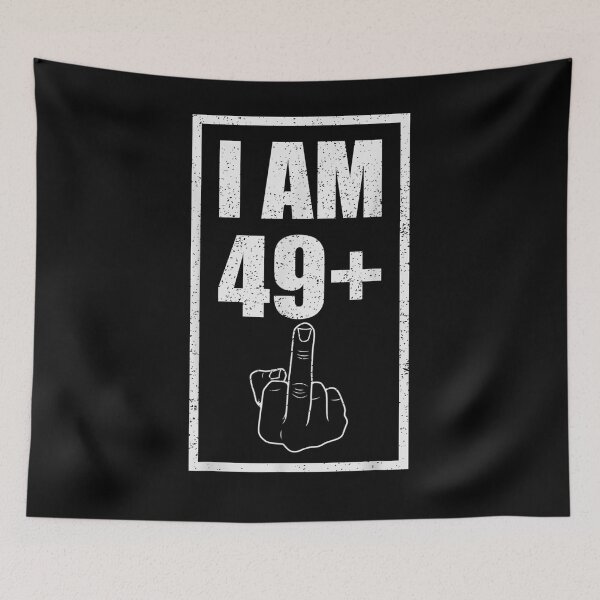 Item preview, Funny And Cool 50th Birthday I Am 49 Plus Years Old  designed and sold by zpruby.
