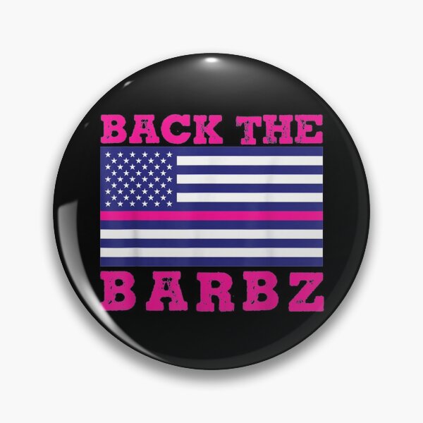 Item preview, Back The Barbz Flag Love Barbs Loyal Fan designed and sold by Amosbriggs.