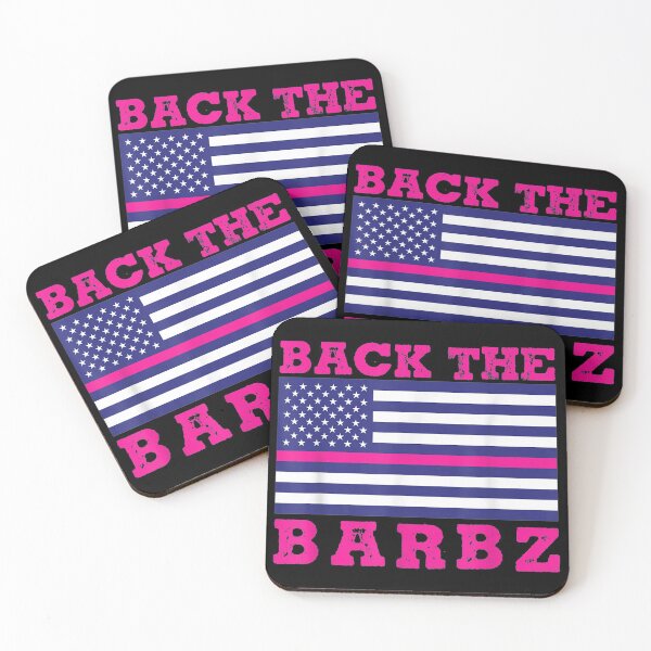 Item preview, Back The Barbz Flag Love Barbs Loyal Fan designed and sold by Amosbriggs.